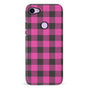 Google Pixel 3 Lumberjack Plaid Phone Case - Pink