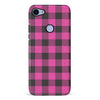 Google Pixel 3A XL Lumberjack Plaid Phone Case - Pink