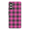 Samsung Galaxy S23 Lumberjack Plaid Phone Case - Pink
