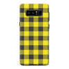 Samsung Galaxy Note 8 Lumberjack Plaid Phone Case - Yellow