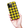 iPhone 13 Pro Max Lumberjack Plaid Phone Case - Yellow