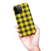 iPhone 15 Pro Max Lumberjack Plaid Phone Case - Yellow