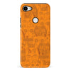 Google Pixel 3 XL Abstract Cats Art Cat Phone Case - Orange