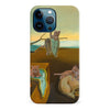 iPhone 12 Pro Max Surreal Cats on Melting Clocks Artistic Cat Phone Case