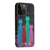 iPhone 15 Pro Max Cosmic Cats in Vibrant Colors Space Design Cat Phone Case