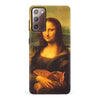 Samsung Galaxy Note 20 Mona Lisa Smiling with Cat Painting Design Cat Phone Case