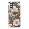 Samsung Galaxy S21 Floral Serenity Embroidery Style Floral Phone Case
