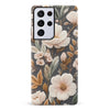 Samsung Galaxy S21 Ultra Floral Serenity Embroidery Style Floral Phone Case