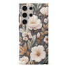 Samsung Galaxy S24 Ultra Floral Serenity Embroidery Style Floral Phone Case