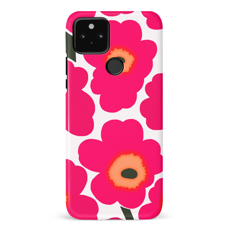 Bold Bloom Burst Floral Phone Case - Pink