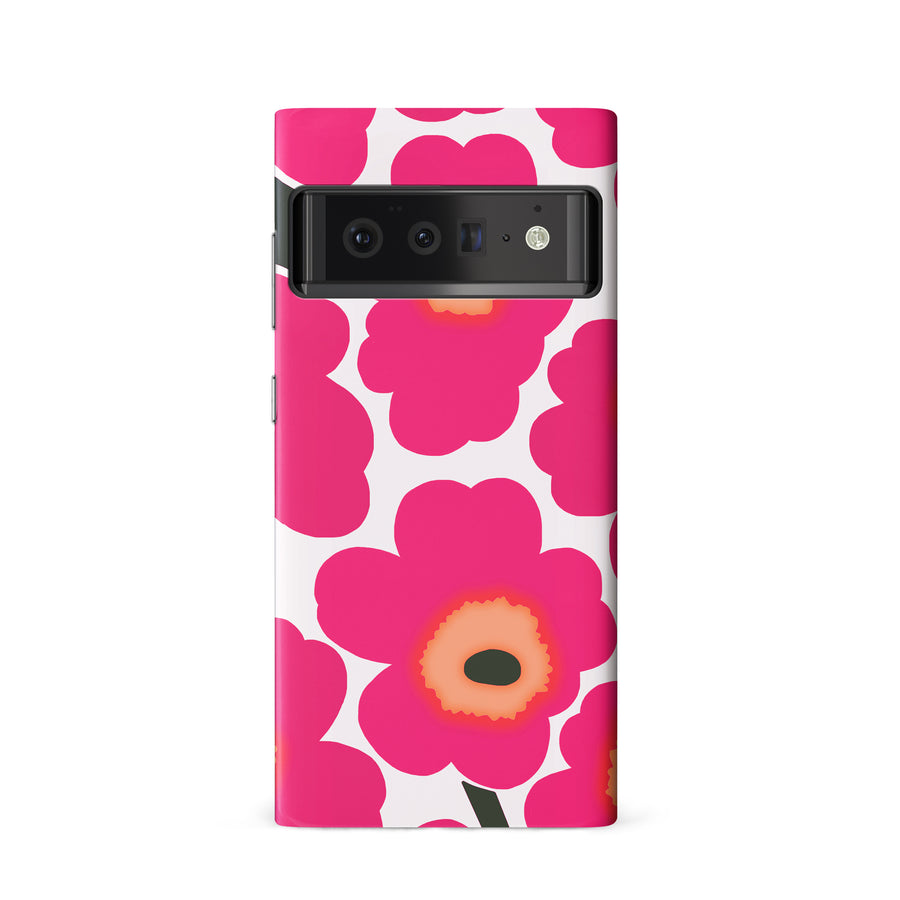 Bold Bloom Burst Floral Phone Case - Pink