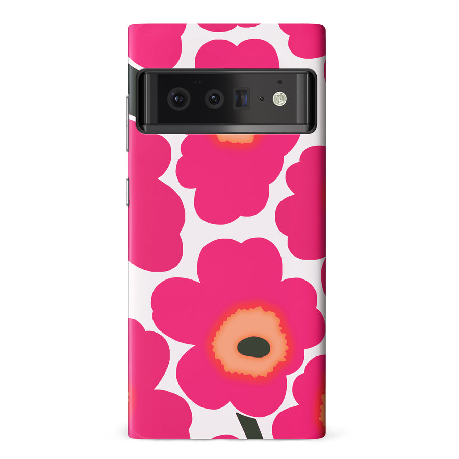 Bold Bloom Burst Floral Phone Case - Pink