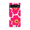Google Pixel 6A Bold Bloom Burst Floral Phone Case - Pink