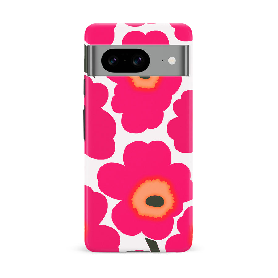 Bold Bloom Burst Floral Phone Case - Pink