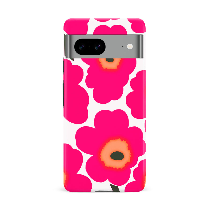 Bold Bloom Burst Floral Phone Case - Pink