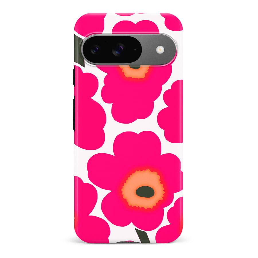 Bold Bloom Burst Floral Phone Case - Pink