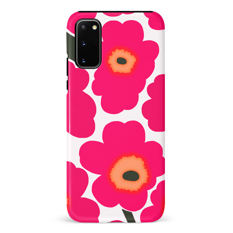 Bold Bloom Burst Floral Phone Case - Pink