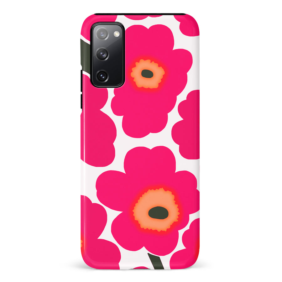 Bold Bloom Burst Floral Phone Case - Pink