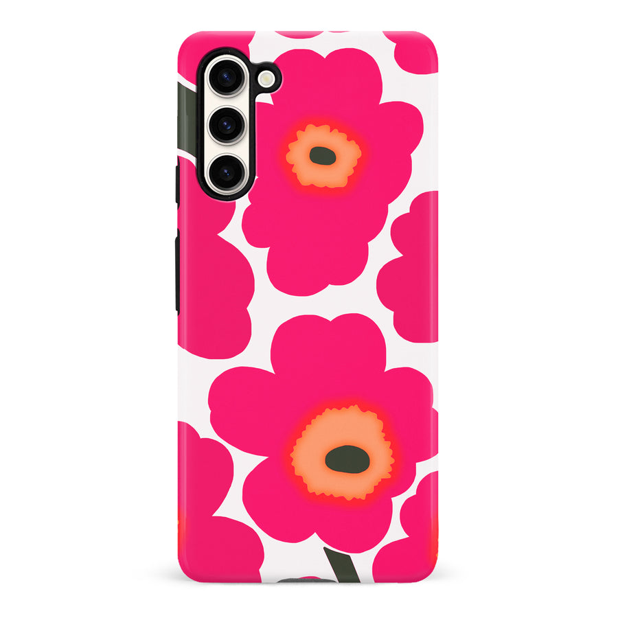 Bold Bloom Burst Floral Phone Case - Pink