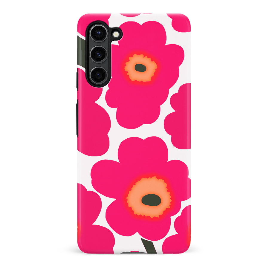 Bold Bloom Burst Floral Phone Case - Pink