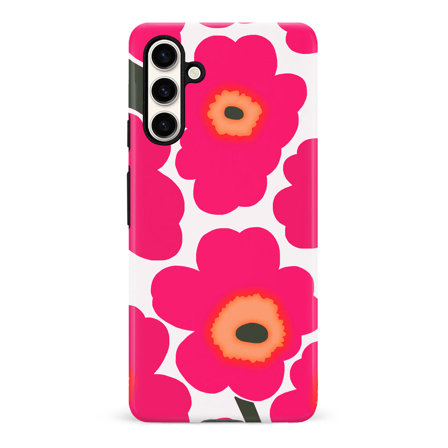 Bold Bloom Burst Floral Phone Case - Pink