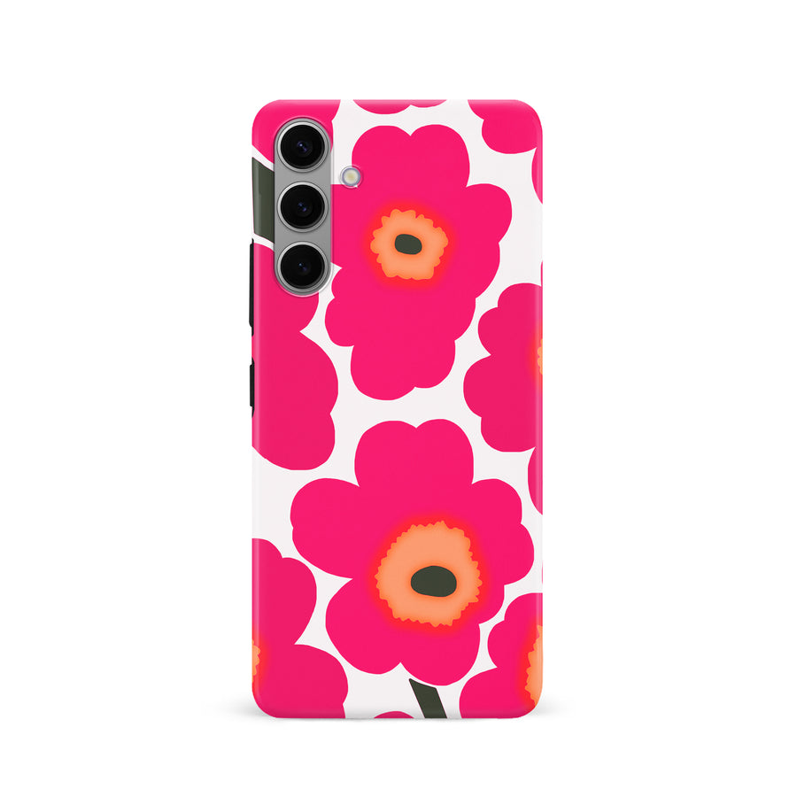 Bold Bloom Burst Floral Phone Case - Pink