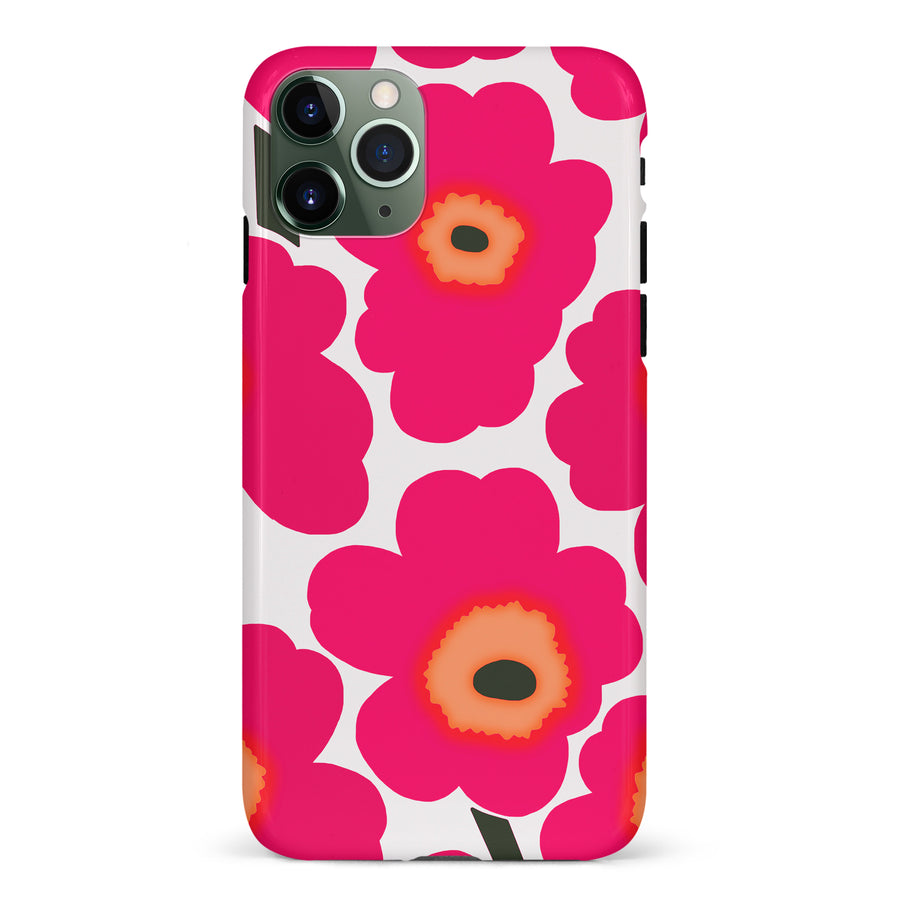 Bold Bloom Burst Floral Phone Case - Pink