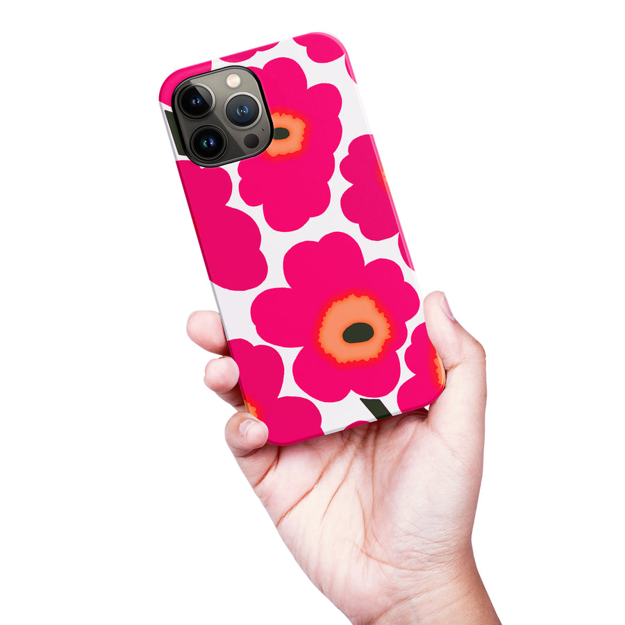 Bold Bloom Burst Floral Phone Case - Pink