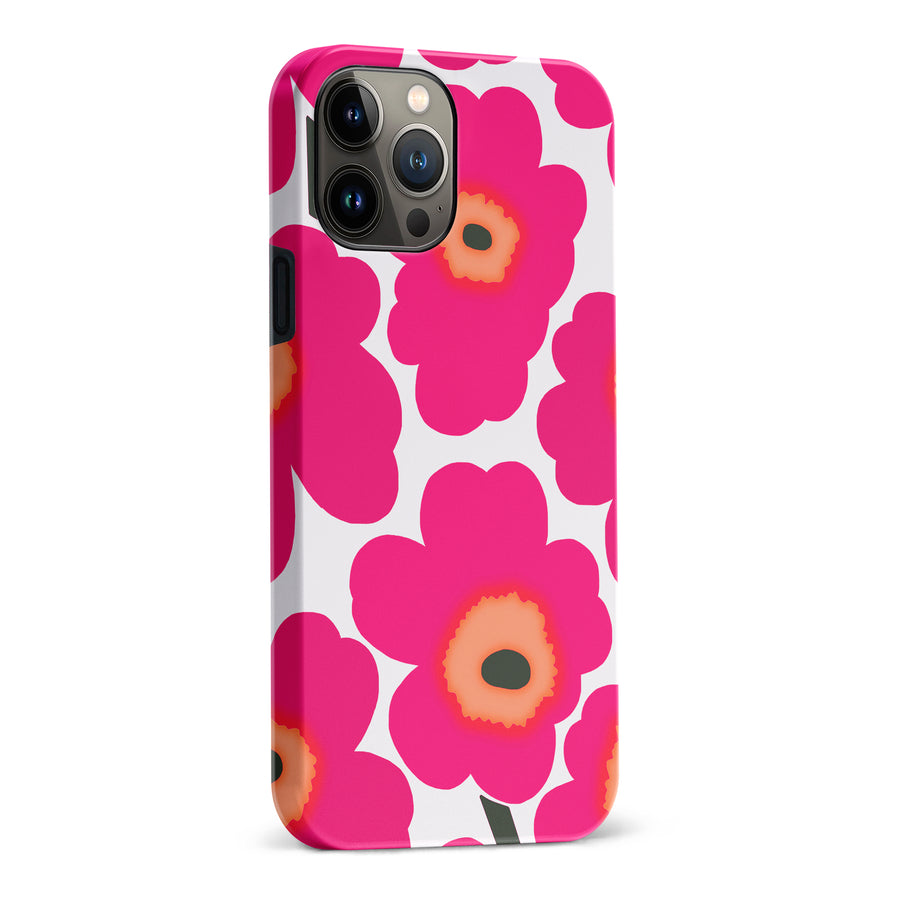 Bold Bloom Burst Floral Phone Case - Pink