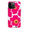 iPhone 15 Pro Max Bold Bloom Burst Floral Phone Case - Pink