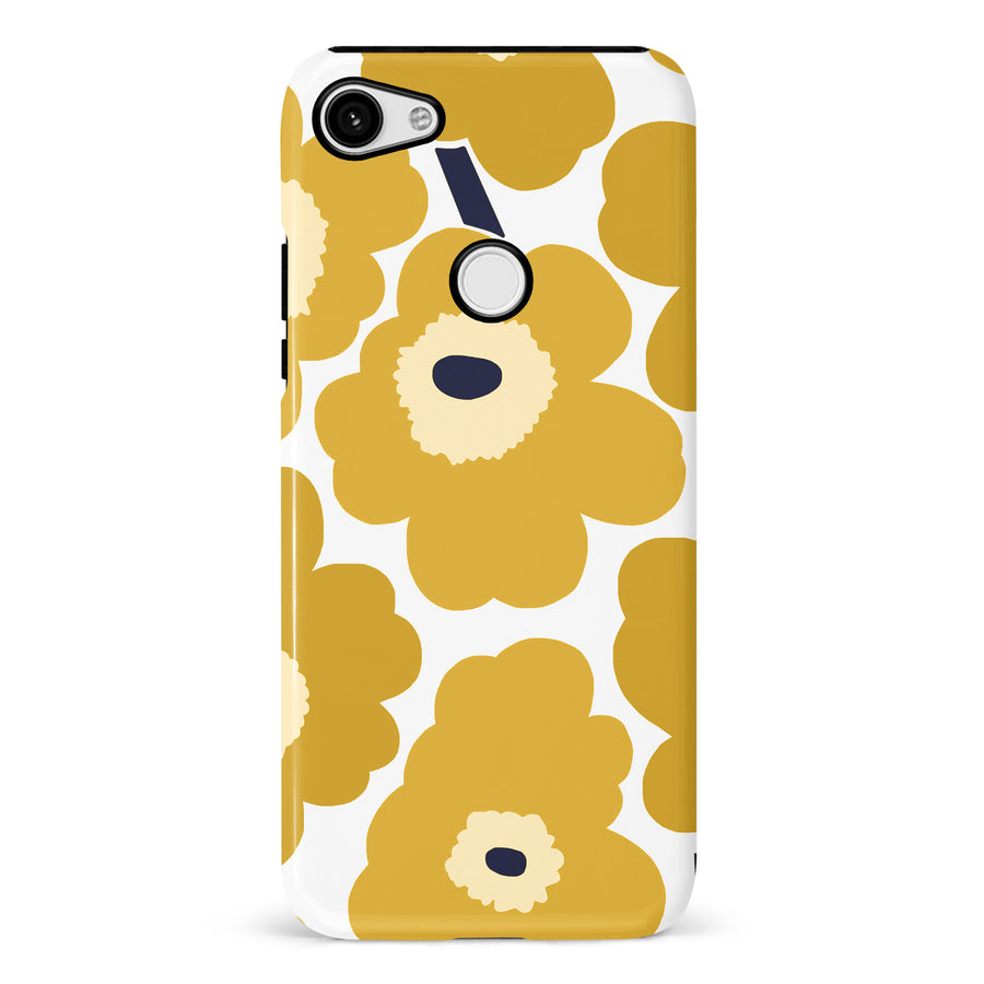 Bold Bloom Burst Floral Phone Case - Yellow