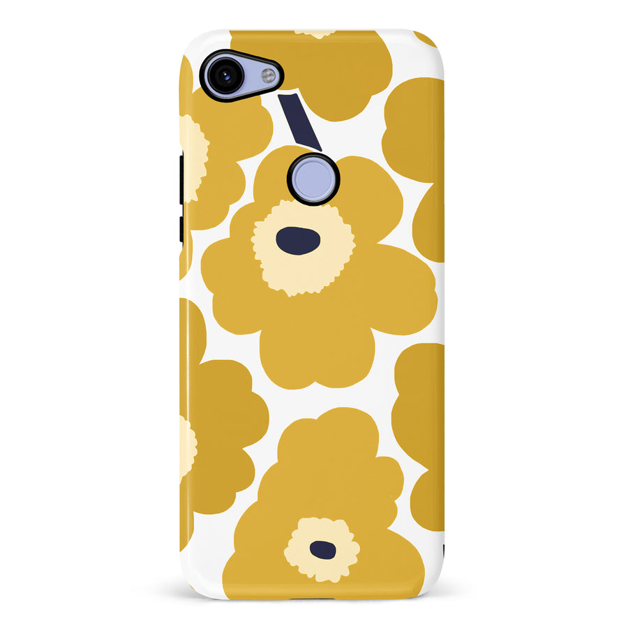 Bold Bloom Burst Floral Phone Case - Yellow