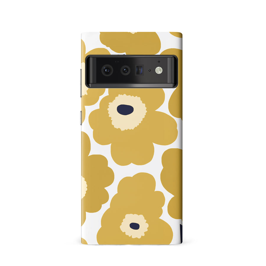 Bold Bloom Burst Floral Phone Case - Yellow