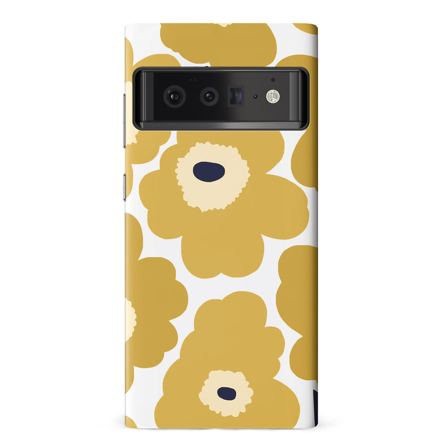 Bold Bloom Burst Floral Phone Case - Yellow