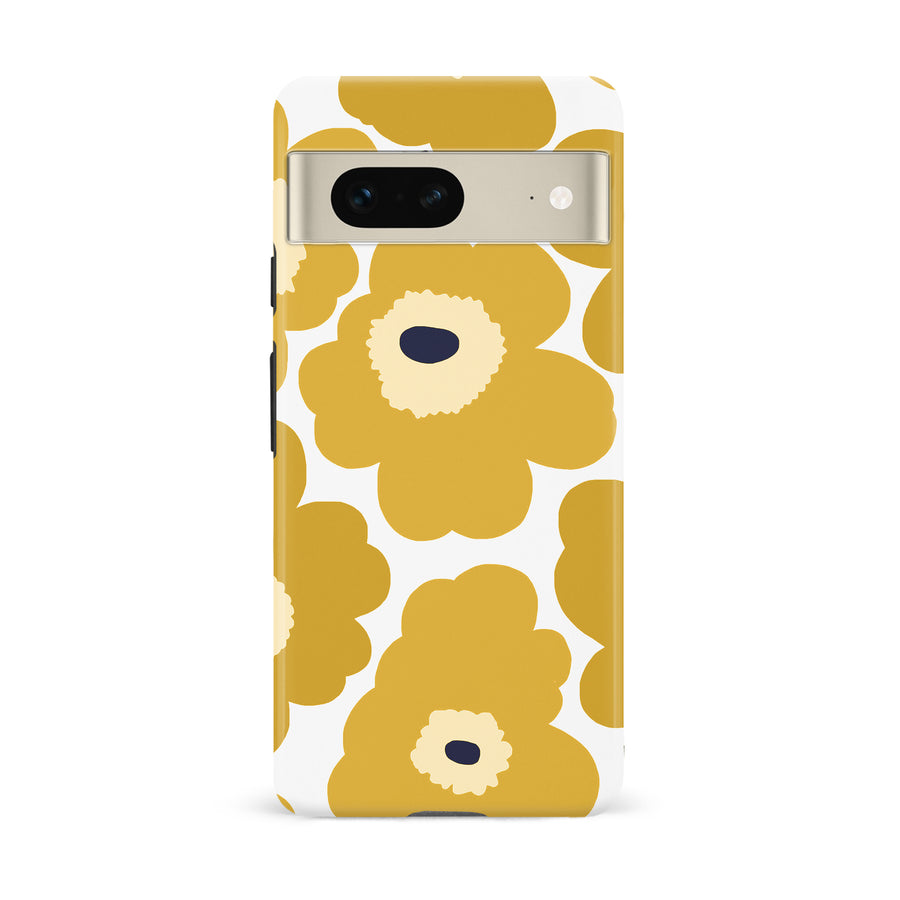 Bold Bloom Burst Floral Phone Case - Yellow