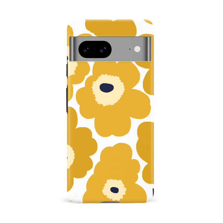 Bold Bloom Burst Floral Phone Case - Yellow