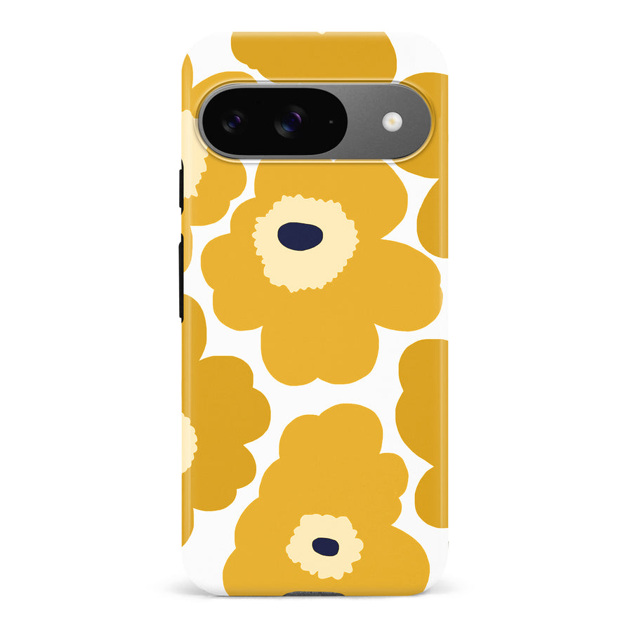 Bold Bloom Burst Floral Phone Case - Yellow