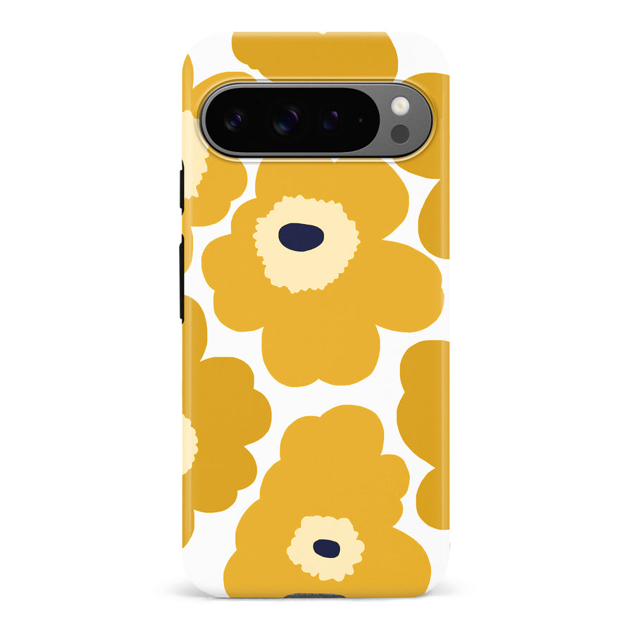 Bold Bloom Burst Floral Phone Case - Yellow