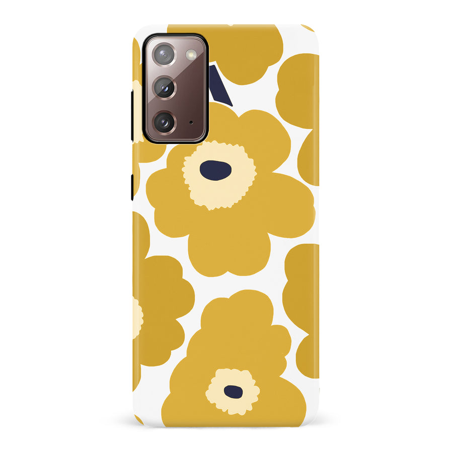 Bold Bloom Burst Floral Phone Case - Yellow