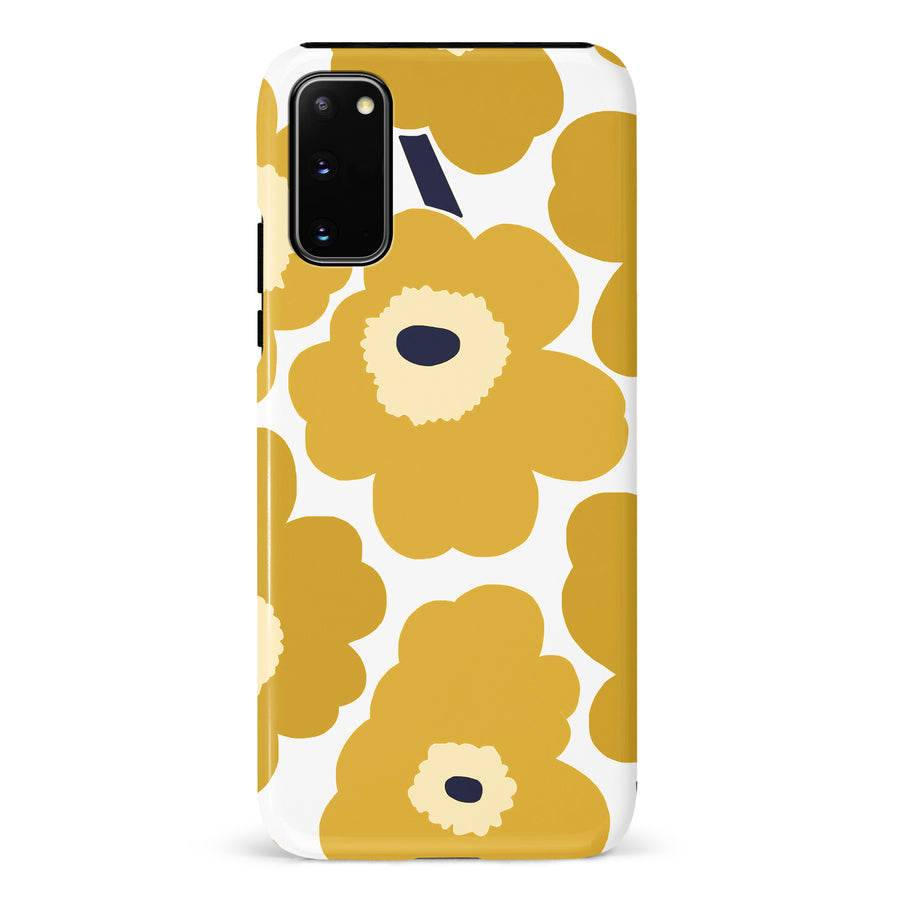 Bold Bloom Burst Floral Phone Case - Yellow