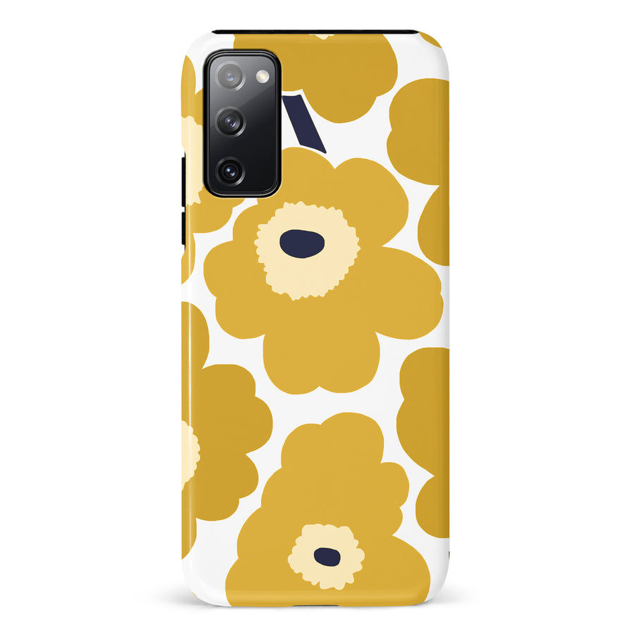 Bold Bloom Burst Floral Phone Case - Yellow