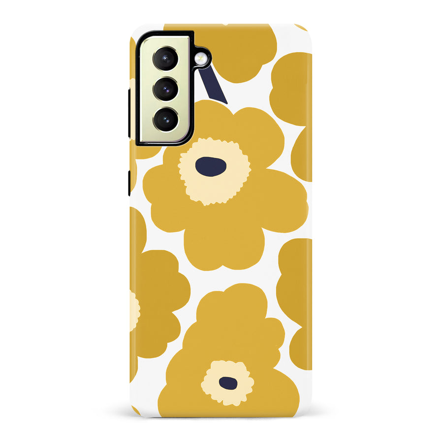 Bold Bloom Burst Floral Phone Case - Yellow