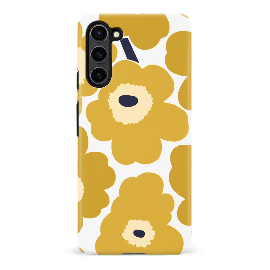 Bold Bloom Burst Floral Phone Case - Yellow