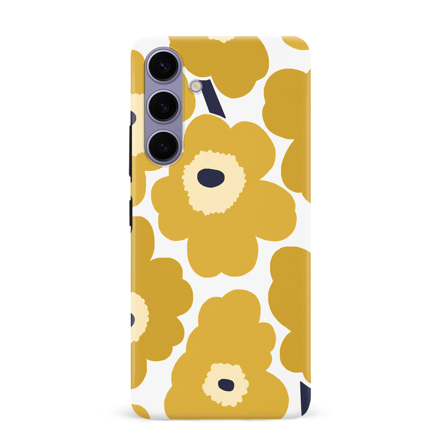 Bold Bloom Burst Floral Phone Case - Yellow