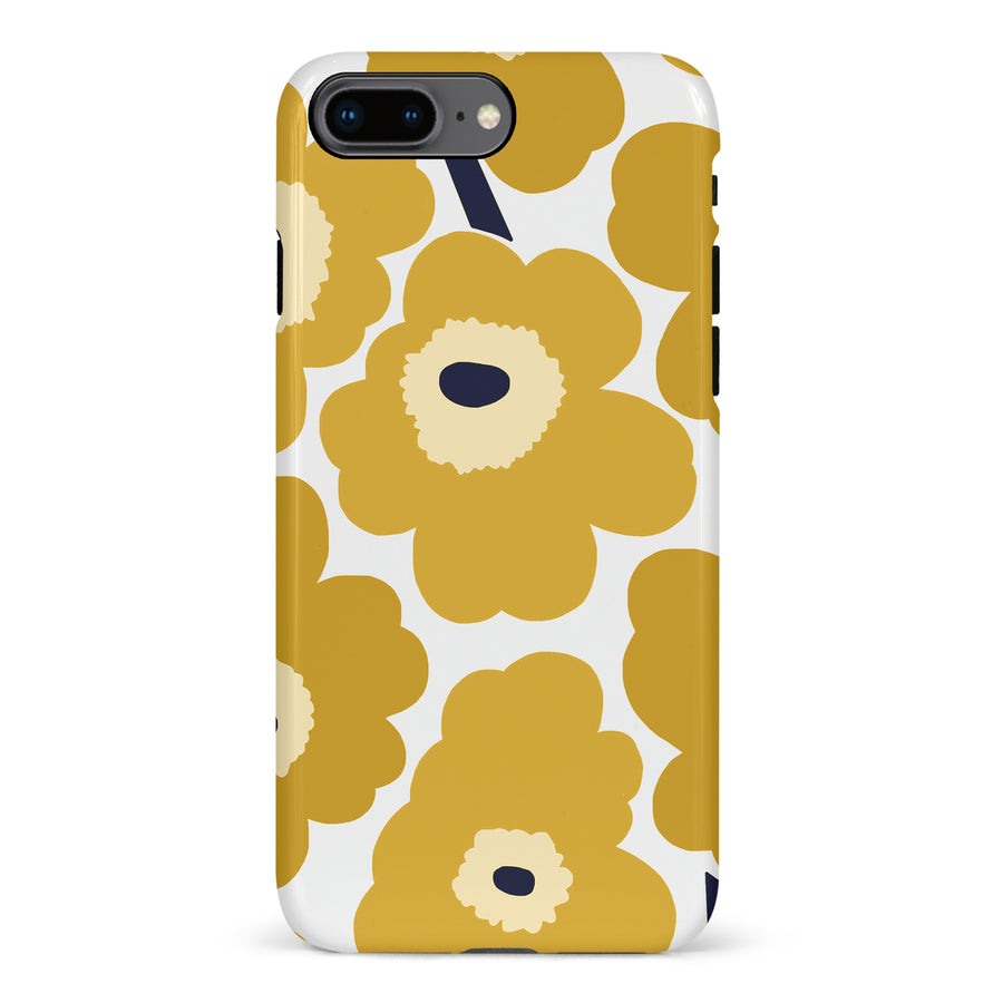 Bold Bloom Burst Floral Phone Case - Yellow