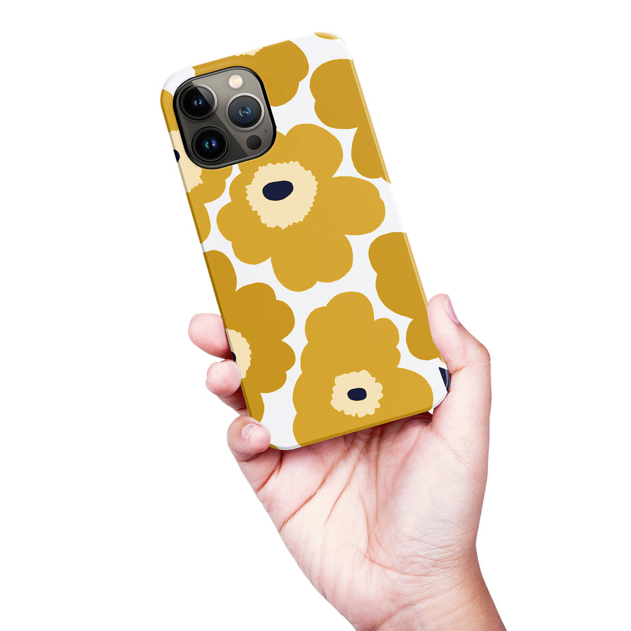 Bold Bloom Burst Floral Phone Case - Yellow