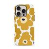 iPhone 16 Pro Bold Bloom Burst Floral Phone Case - Yellow