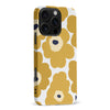 iPhone 16 Pro Max Bold Bloom Burst Floral Phone Case - Yellow