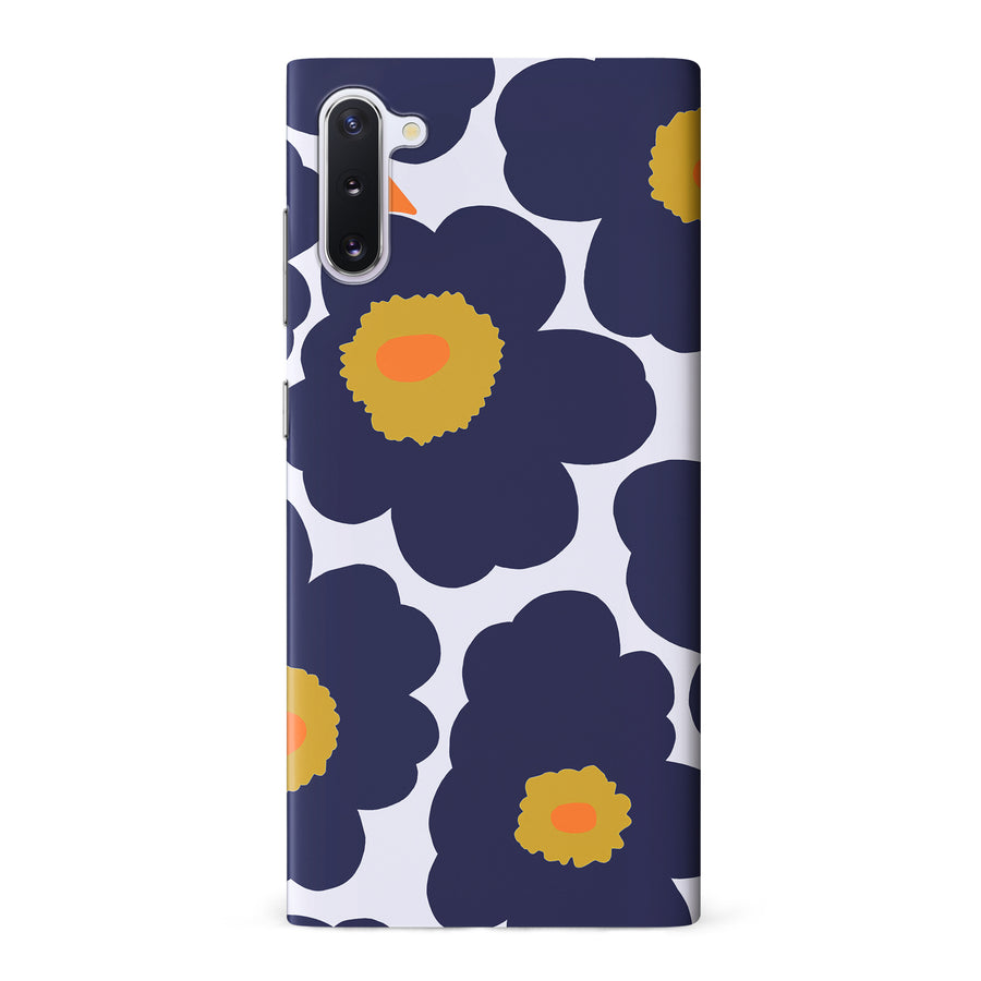 Bold Bloom Burst Floral Phone Case - Blue