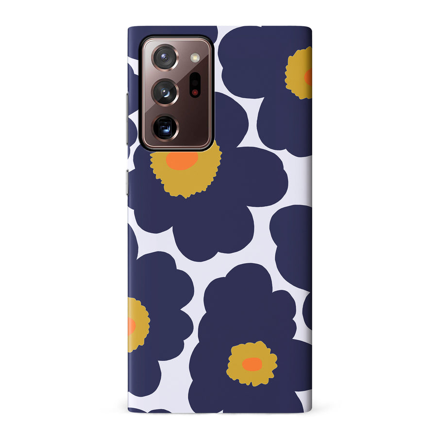 Bold Bloom Burst Floral Phone Case - Blue